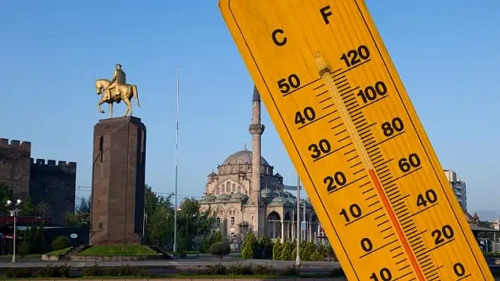 Kayseri'de bugün sıcak kavuracak: Sıcaklık 32 dereceye ulaşacak!