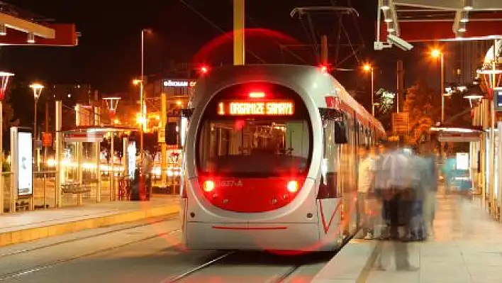 Kayseri'de bugün tramvay ücretsiz!