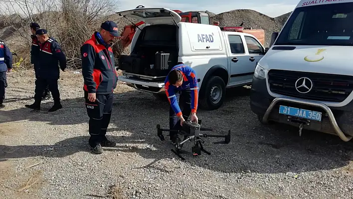 Kayseri'de çalışmalar başladı - Kızılırmak Nehri'ne düşen genç hala aranıyor!