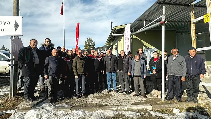 Kayseri'de çiftçiler bakın ne için bir araya geldi?