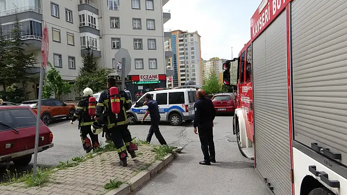 Kayseri'de çıkan yangın korkuttu