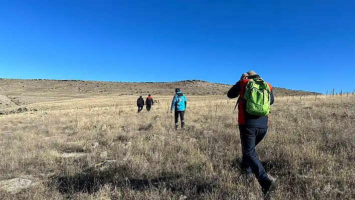 Kayseri'de dağlık alanda mahsur kaldı!