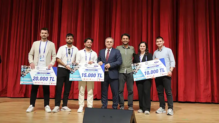 Kayseri'de dereceye giren projeler ödüllendirildi!