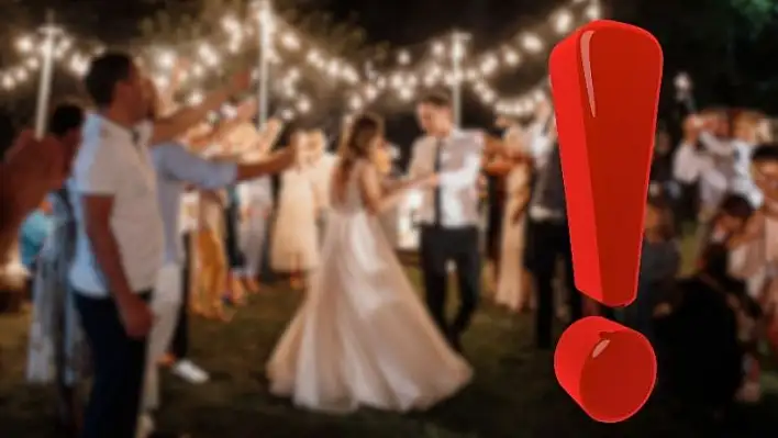 Kayseri'de düğün sektörü alarm veriyor: Yüzde 40 düşüş!