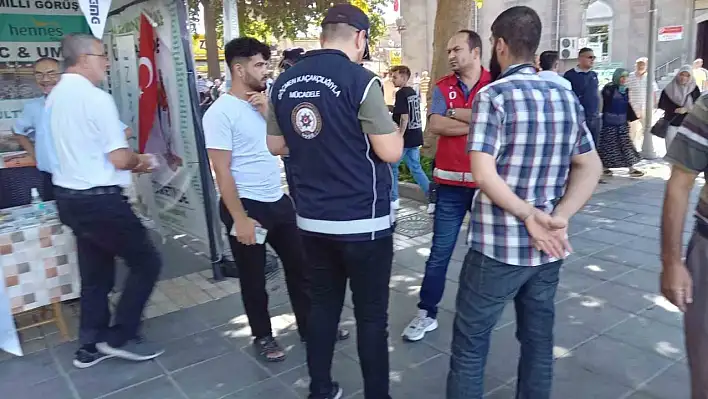 Kayseri'de kaçak göçmenlere operasyon düzenlendi