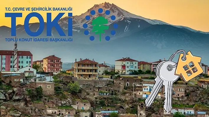 Kayseri'de ev sahibi olmak isteyenler dikkat: TOKİ konutu satılacak!