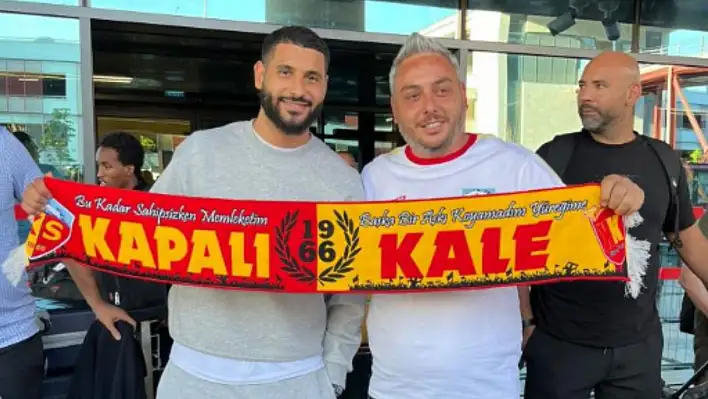 Samsunspor'dan Kayserispor'a: Youssef Ait Bennasser kente geldi!