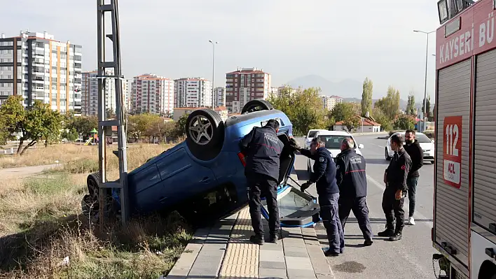 Kayseri'de feci kaza!