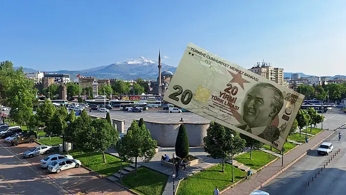 Kayseri'de fiyatlar sabit, ne alırsan 20 TL!
