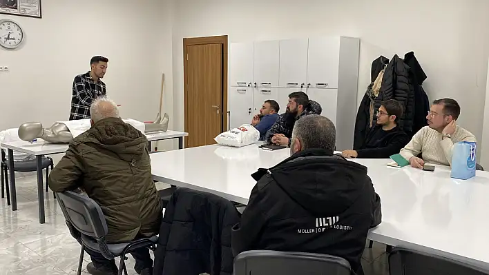 Kayseri'de gassallık kursuna büyük ilgi