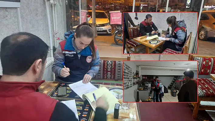 Kayseri'de gıda satışı yapan işletmelere yakın takip: Gece denetimi başlatıldı!