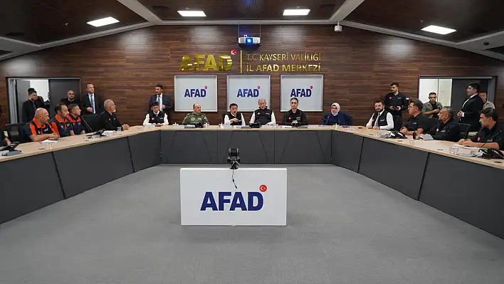 Kayseri'de gizli gündem: Afet toplantısında hangi kararlar alındı?