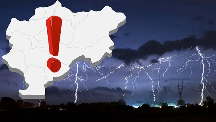 Kayseri'de gök gürültülü sağanak alarmı! İşte saatlik hava tahmin raporu... (11 Mayıs)