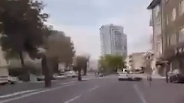 Kayseri'de göz göre göre gelen kaza - İşte o anlar saniye saniye görüntülendi!