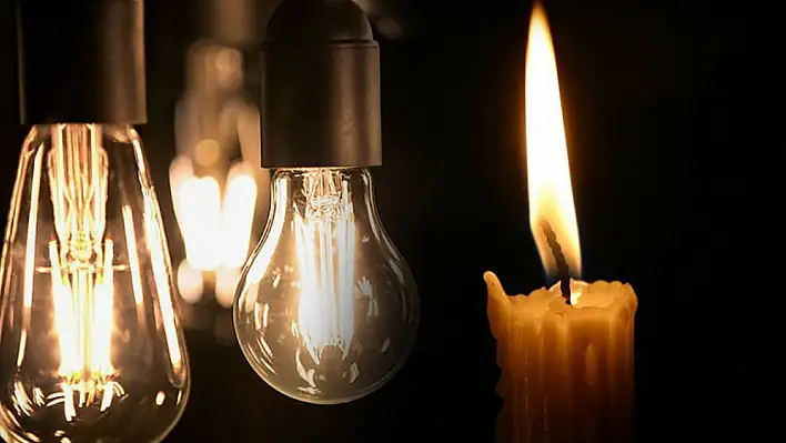 Kayseri'de hafta başında (7 Nisan 2025) dev elektrik kesintisi!