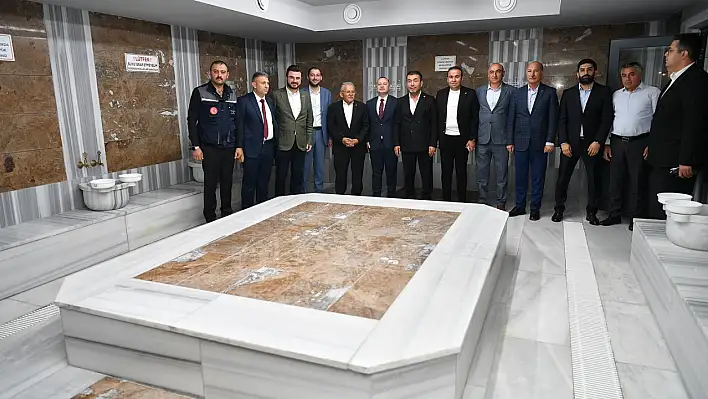 Kayseri'de hamam 10 milyona yenilendi