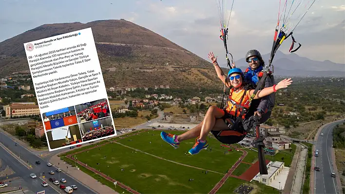 Kayseri'de havaya bakan onları görecek: Şampiyona başlıyor…