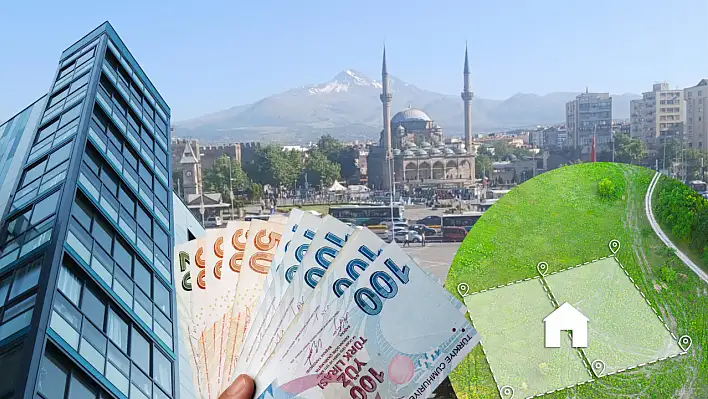 Kayseri'de Hazine'ye ait milyonluk taşınmazlar satışa çıkıyor!