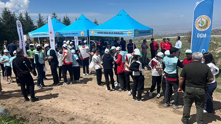 Kayseri'de herkes ormanda buluştu!