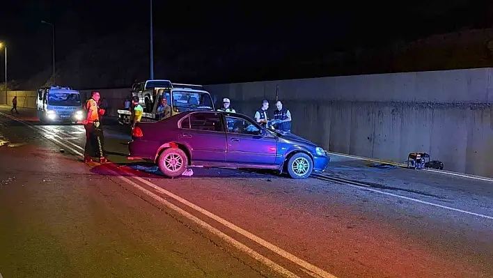 Kayseri'de feci kaza: 1 ölü, 3 yaralı