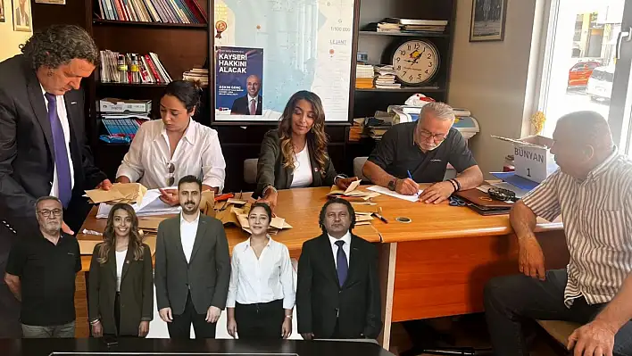 Kayseri'de ilk seçim heyecanı o ilçede başladı: Başkan güven tazeledi!