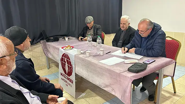 Kayseri'de insan hakları okulu devam ediyor: Üçüncü hafta dersinde çarpıcı mesajlar