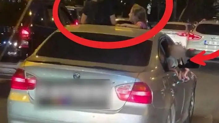 Kayseri'de kadın sürücüye drift cezası: Ehliyetine el konuldu!