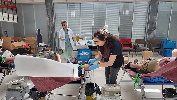 Kayseri'de kan bağışı seferberliği başladı