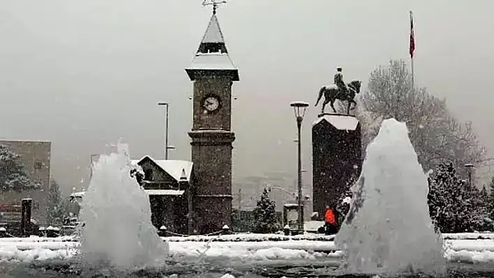 Kayseri'ye kar geliyor: İlk nereye yağacak? En yoğun kar yağışı hangi ilçelerde olacak?