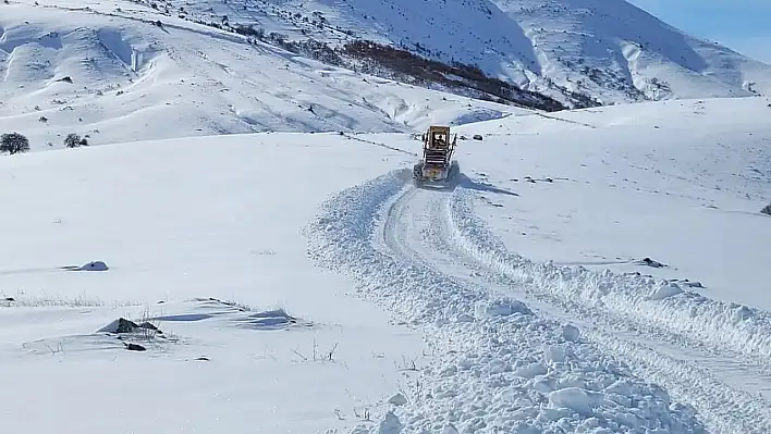 Kayseri'de kar ordusu…