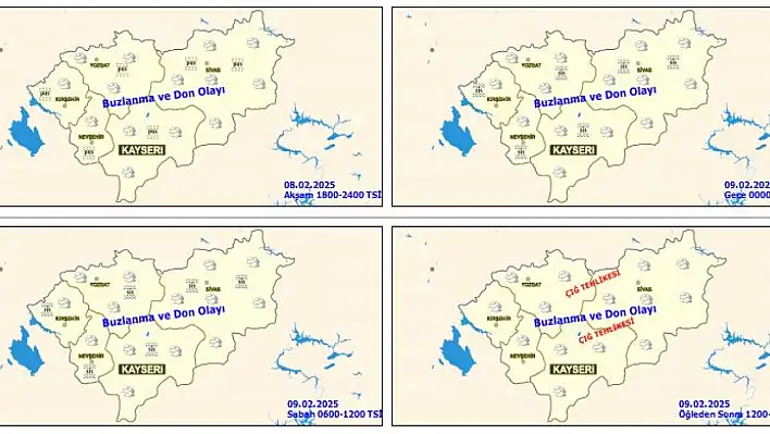 Kayseri'de kar yağışı devam edecek mi? İşte yanıtı…