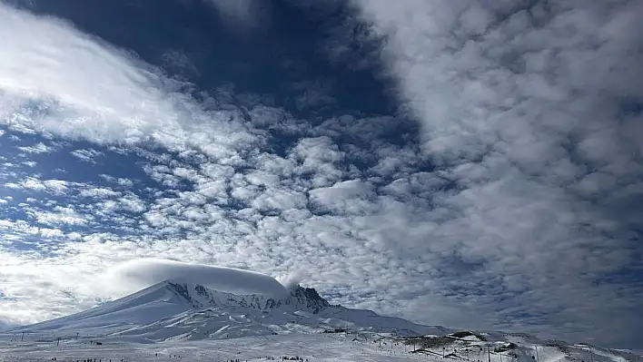 Kayseri'de kar yağışı: Erciyes'te kar kalınlığı ne durumda?