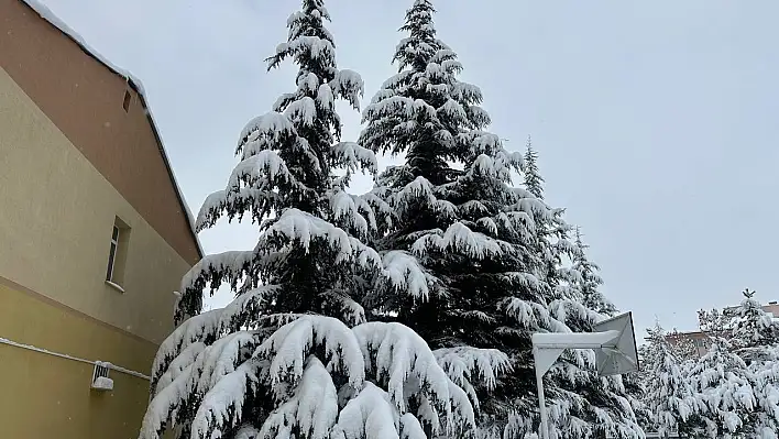 Kayseri'de kar yağışı ve don uyarısı: Sıcaklıklar eksi 12 dereceye inecek