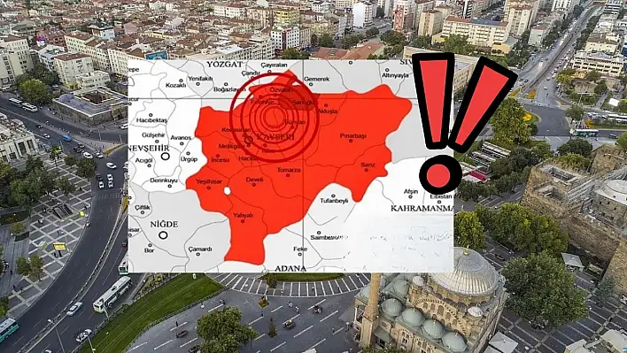 Kayseri'de 'kırmızı harita' alarmı: Bu 10 mahallede oturuyorsanız iki kere düşünün