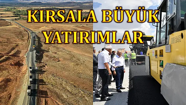 Kayseri'de kırsala 289 milyon TL yatırım yapıldı!