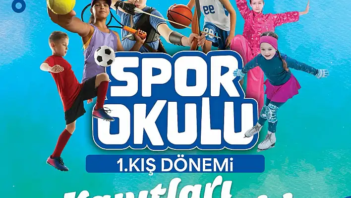 Kayseri'de kış dönemi spor okulları kayıtları başladı