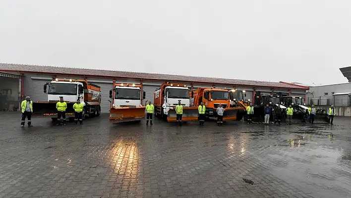 Kayseri'de kış hazırlıkları tamamlandı