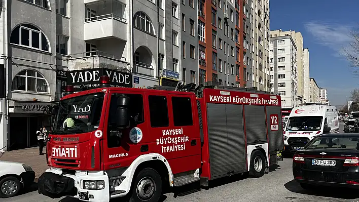 Kayseri'de korkutan yangın!