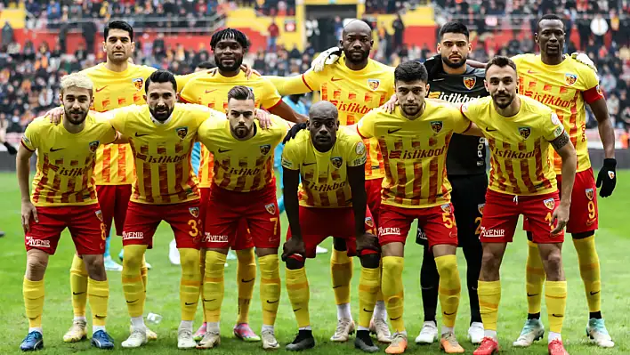 Kayseri'de maç devam ediyor: Kayserispor: 1 - Sivasspor: 1