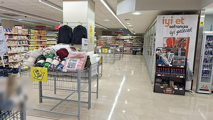 Kayseri'de market raflarında yeni düzenleme! O ürünler artık olmayacak