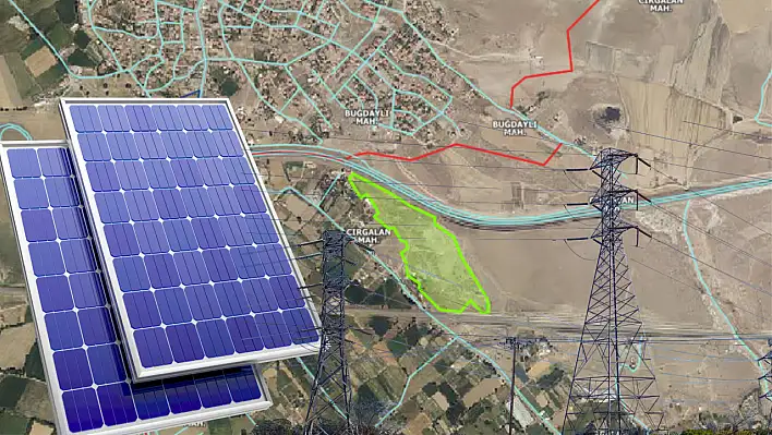 Kayseri'de merkeze yakın o mahalleye Güneş Enerji Santrali kurulacak!