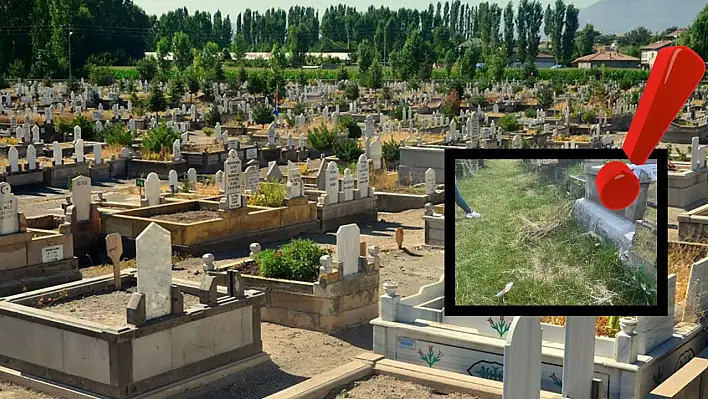 Kayseri'de mezarlık ziyareti yapan vatandaşlar şikayetçi – 'Yalan söylüyorlar'