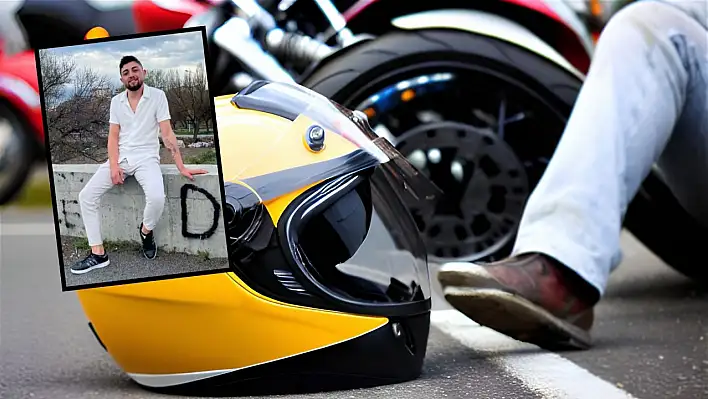 Kayseri'de motosiklet kazasında 1 kişi hayatını kaybetti