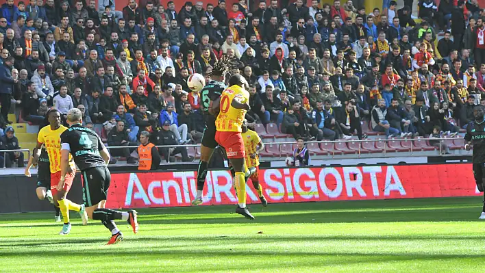 Kayseri'de müthiş maç... Kayserispor baskısını arttırdı! Kayserispor - Adana Demirspor