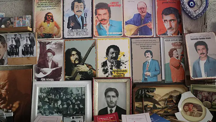Kayseri'de nostalji dolu 'Garaj Müzesi': Tespih, kaset ve anılarla dolu