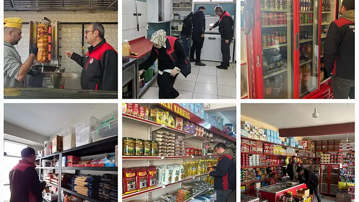 Kayseri'de onlarca işletmeye denetim: A'dan Z'ye inceleniyor...