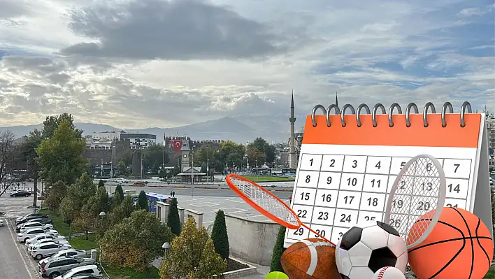 Kayseri'de önümüzdeki hafta hangi müsabakalar düzenlenecek? İşte o liste...