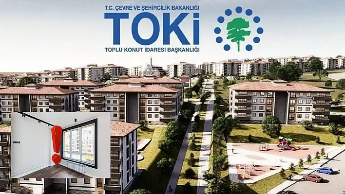 Kayseri'de örnek daireler gün yüzüne çıktı! Salon metrekaresi bile gündem oldu