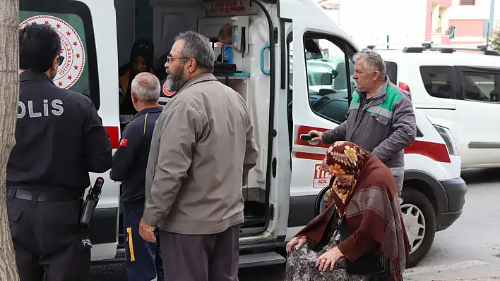 Kayseri'de otomobil ters döndü