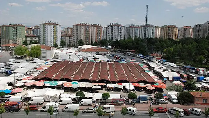 Kayseri'de Pazar Günü Semt Pazarları Nerelerde Kurulacak?